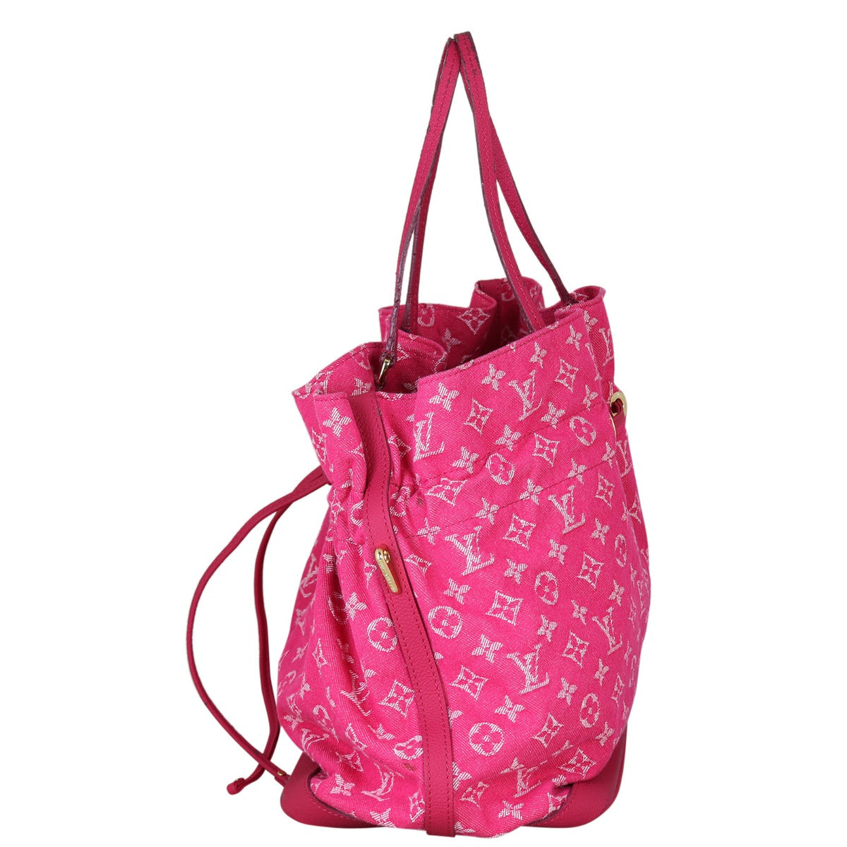 Louis Vuitton Noefull Denim MM Side