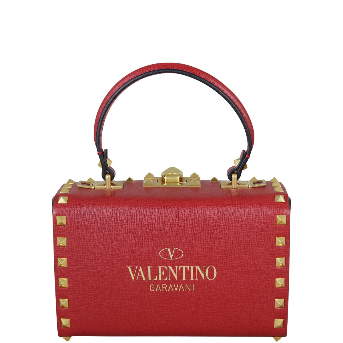 Valentino Rockstud Alcove Box Bag Back