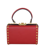 Valentino Rockstud Alcove Box Bag Front