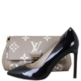 Louis Vuitton Favorite Monogram Empreinte Giant Bicolour Shoe