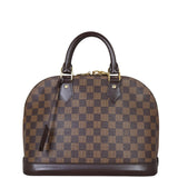 Louis Vuitton Alma PM Damier Ebene Front