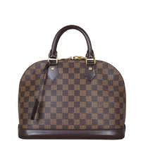 Louis Vuitton Alma PM Damier Ebene Front