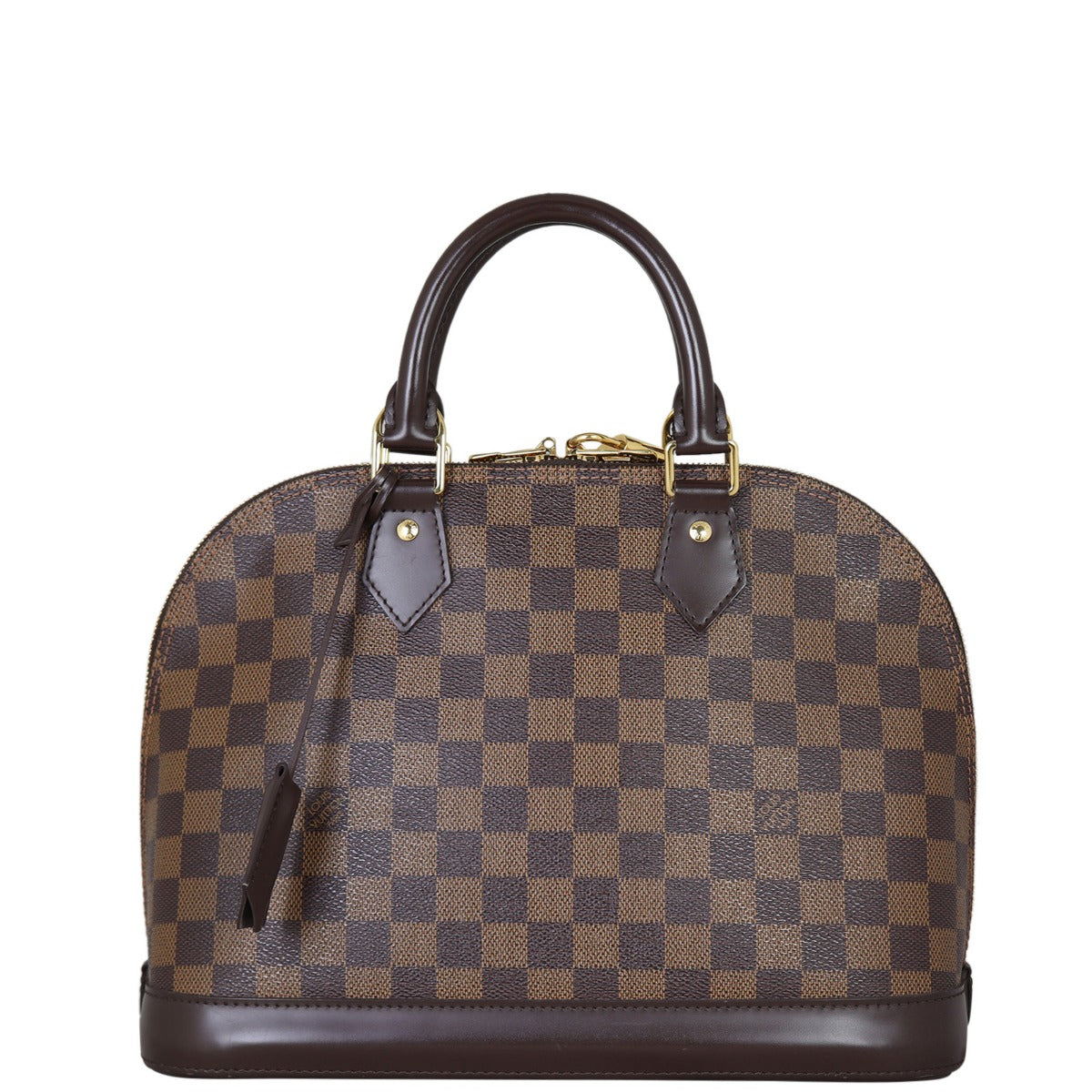 Louis Vuitton Alma PM Damier Ebene Front