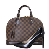 Louis Vuitton Alma PM Damier Ebene Shoe