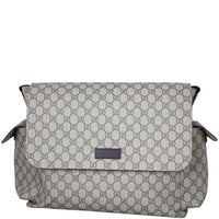 Gucci GG Supreme Diaper Bag Front