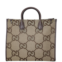 Gucci Jumbo GG Canvas Web Tote Back