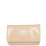 Chanel Wallet on Chain Patent Front