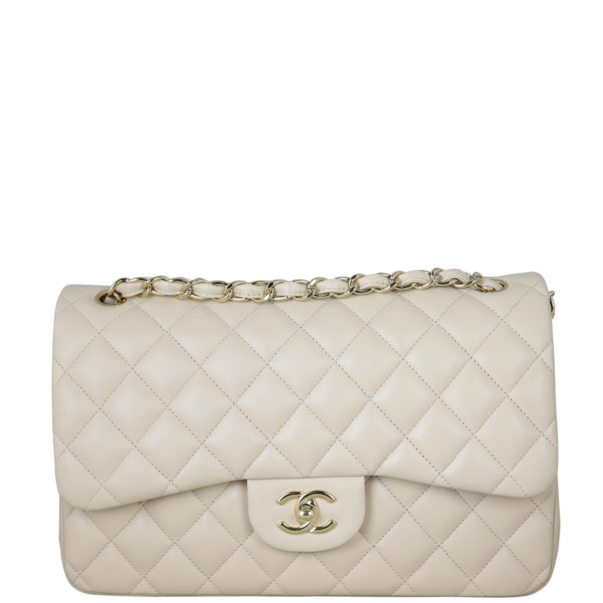 Chanel Classic Double Flap Jumbo Front