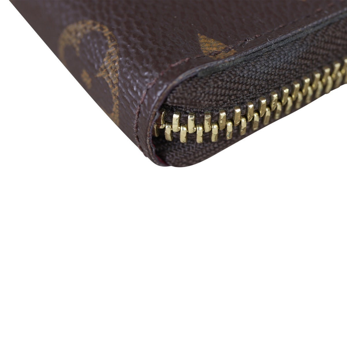 Louis Vuitton Clemence Wallet Corner Close Up