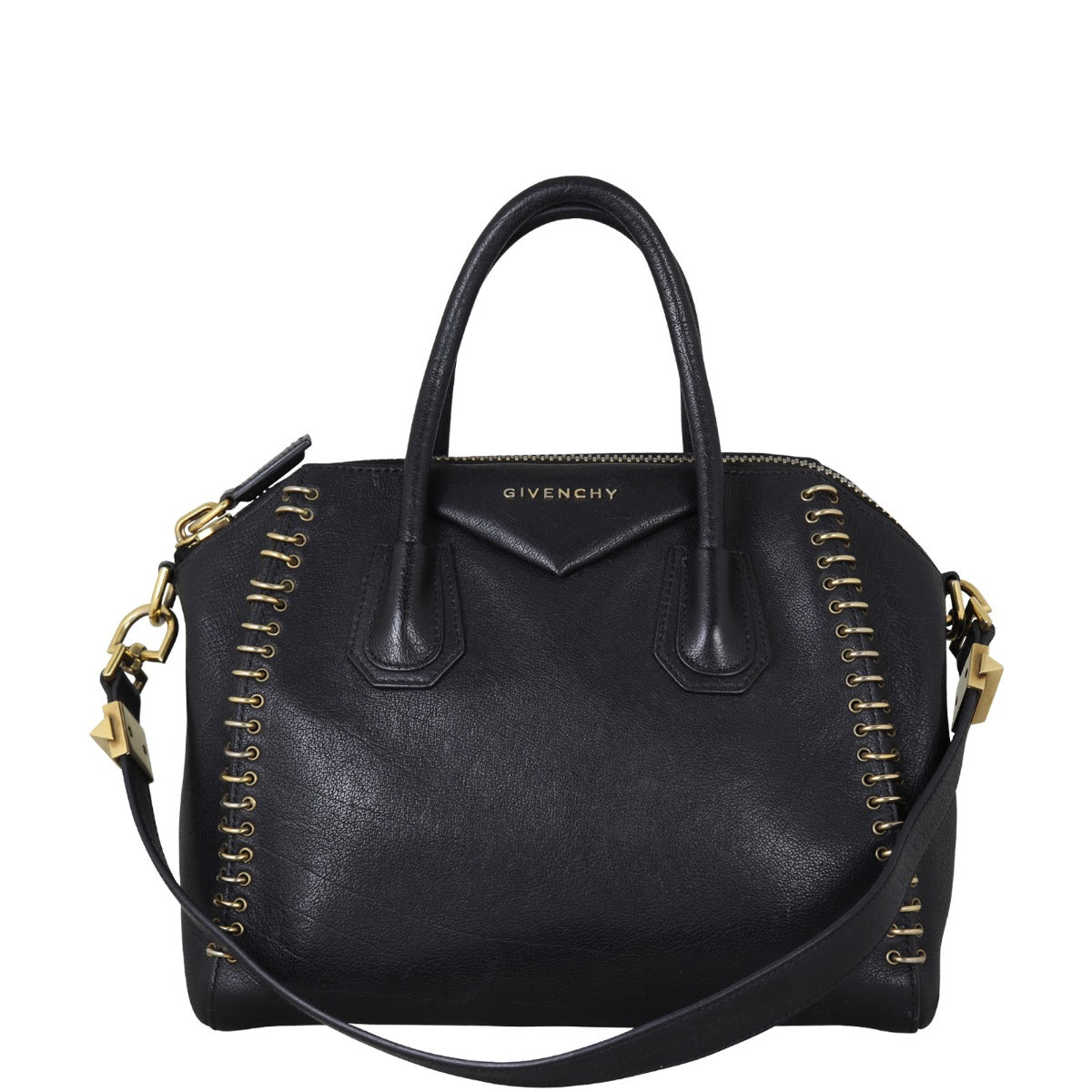 Givenchy Antigona Medium Buffalo Ring Front With Strap