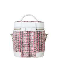 Chanel CC Tweed Vanity Case Back