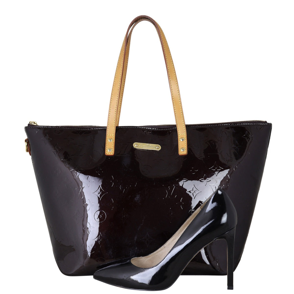 Louis Vuitton Bellevue GM Monogram Vernis Front