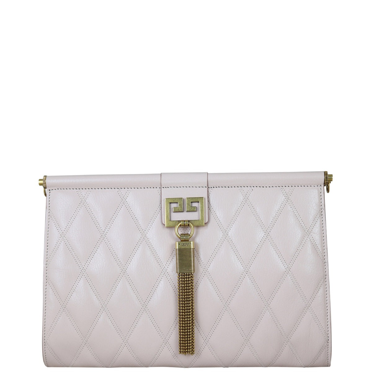 Givenchy Gem Quilted Shoulder Bag Front