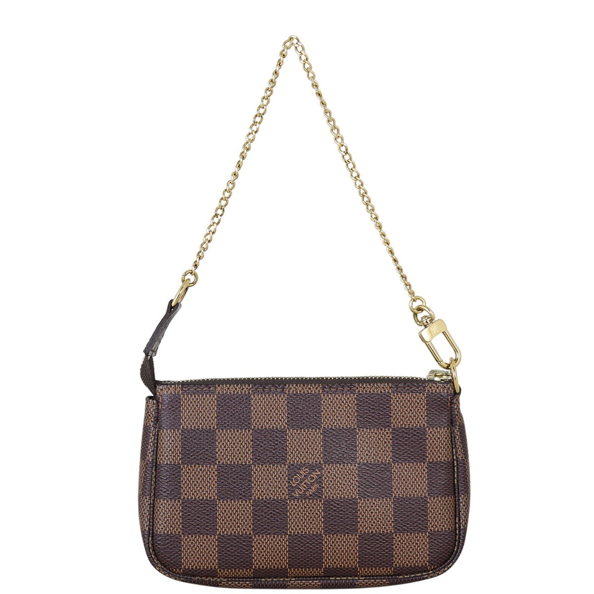 Louis Vuitton Mini Pochette Accessoires Damier Ebene Back