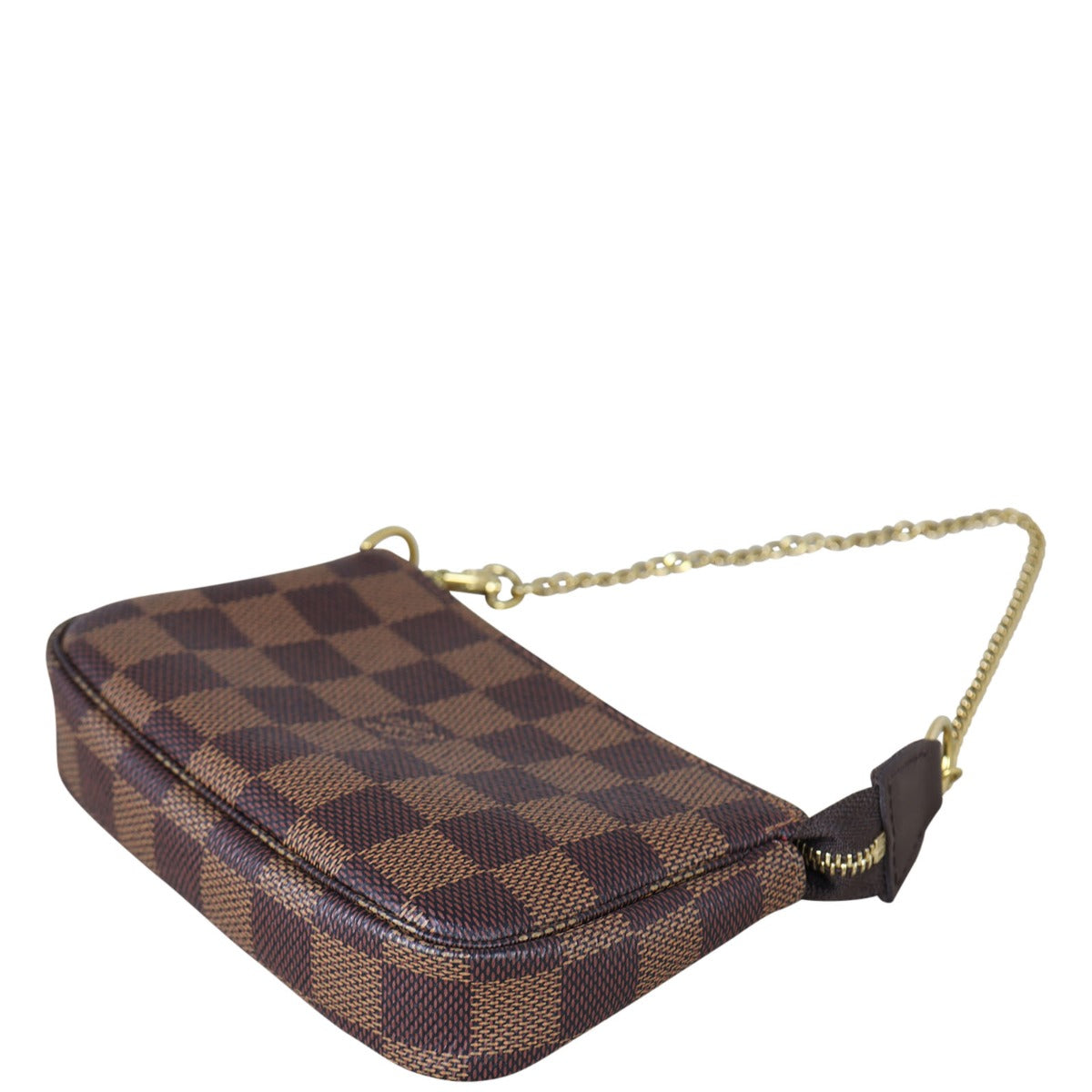 Louis Vuitton Mini Pochette Accessoires Damier Ebene Corne Distance