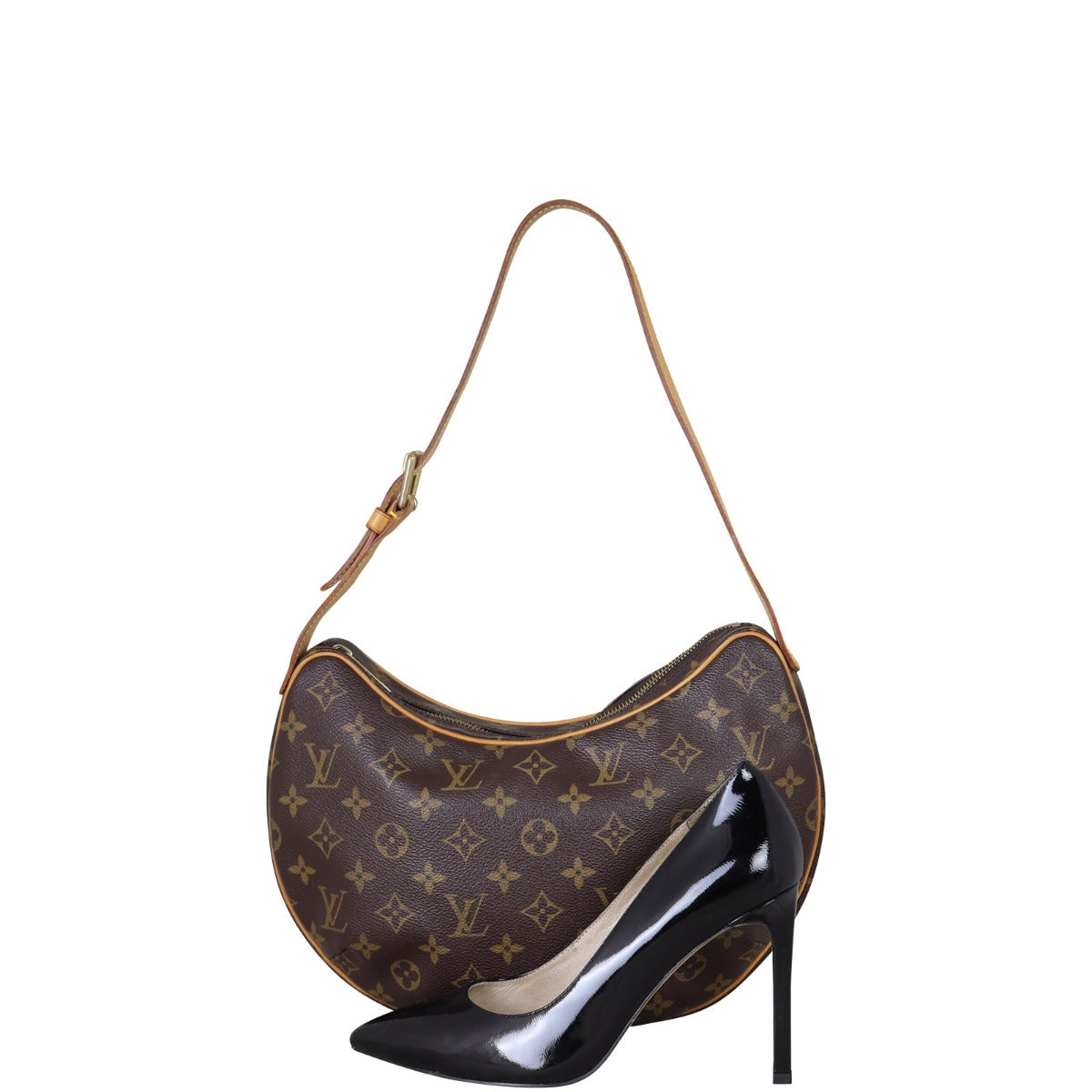 Louis Vuitton Croissant MM Monogram Shoe