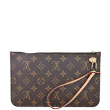 Louis Vuitton Neverfull Pochette Monogram Back