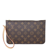 Louis Vuitton Neverfull Pochette Monogram Front