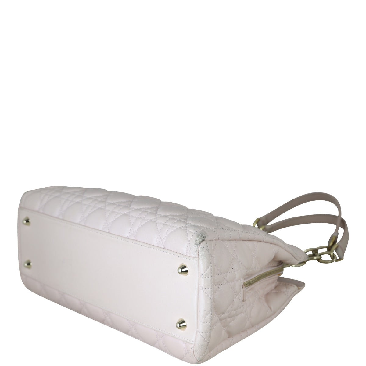 Dior Cannage Shopping Tote Corner Distance