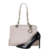 Dior Cannage Shopping Tote Shoe