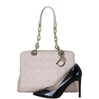 Dior Cannage Shopping Tote Shoe