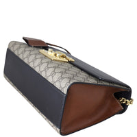 Gucci GG Supreme Padlock Medium Bag Corner Distance