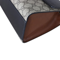 Gucci GG Supreme Padlock Medium Bag Corner Close Up