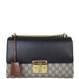 Gucci GG Supreme Padlock Medium Bag Front