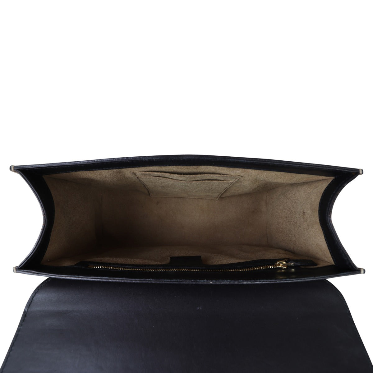 Gucci GG Supreme Padlock Medium Bag Whole Interior