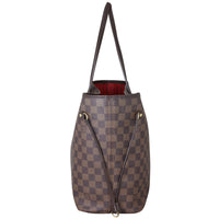 Louis Vuitton Neverfull MM Damier Ebene Side