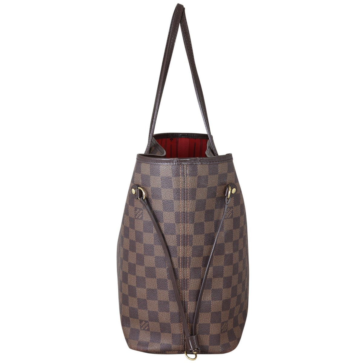 Louis Vuitton Neverfull MM Damier Ebene Side