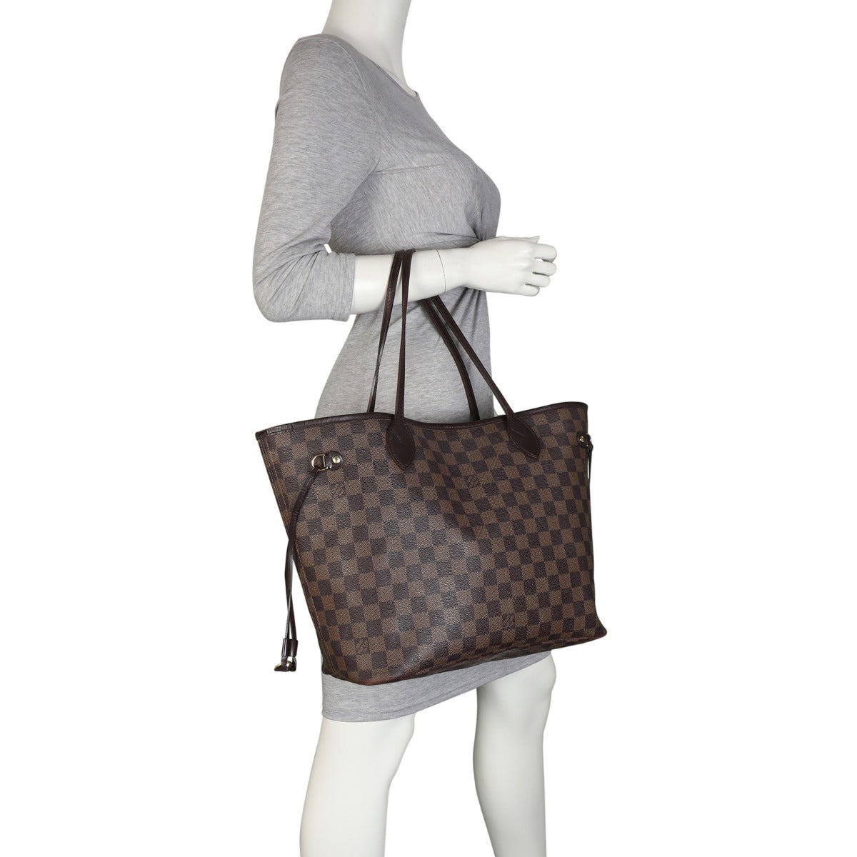 Louis Vuitton Neverfull MM Damier Ebene Mannequin