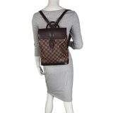 Louis Vuitton Soho Backpack Damier Ebene Mannequin