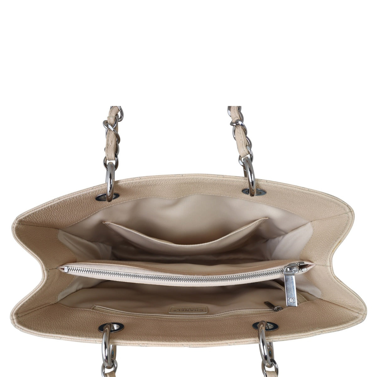 Chanel Grand Shopping Tote Whole Interior