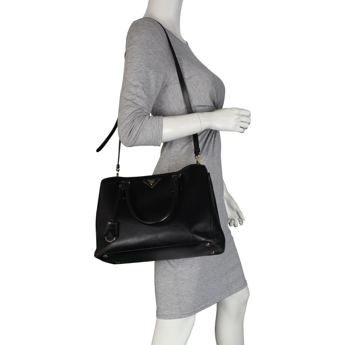 Prada Saffiano Lux Tote Mannequin