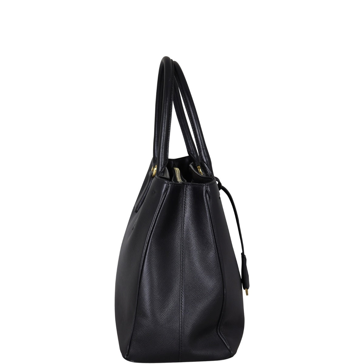 Prada Saffiano Lux Tote Side