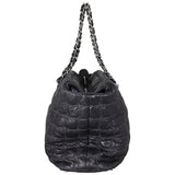 Chanel CC Tweed on Stitch Tote Side