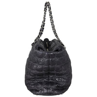 Chanel CC Tweed on Stitch Tote Side