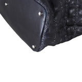 Chanel CC Tweed on Stitch Tote Corner Close Up