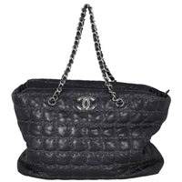 Chanel CC Tweed on Stitch Tote Front