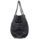 Chanel CC Tweed on Stitch Tote Side