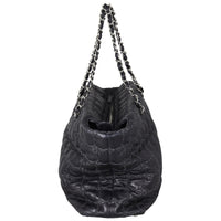 Chanel CC Tweed on Stitch Tote Side