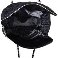 Chanel CC Tweed on Stitch Tote Whole Interior