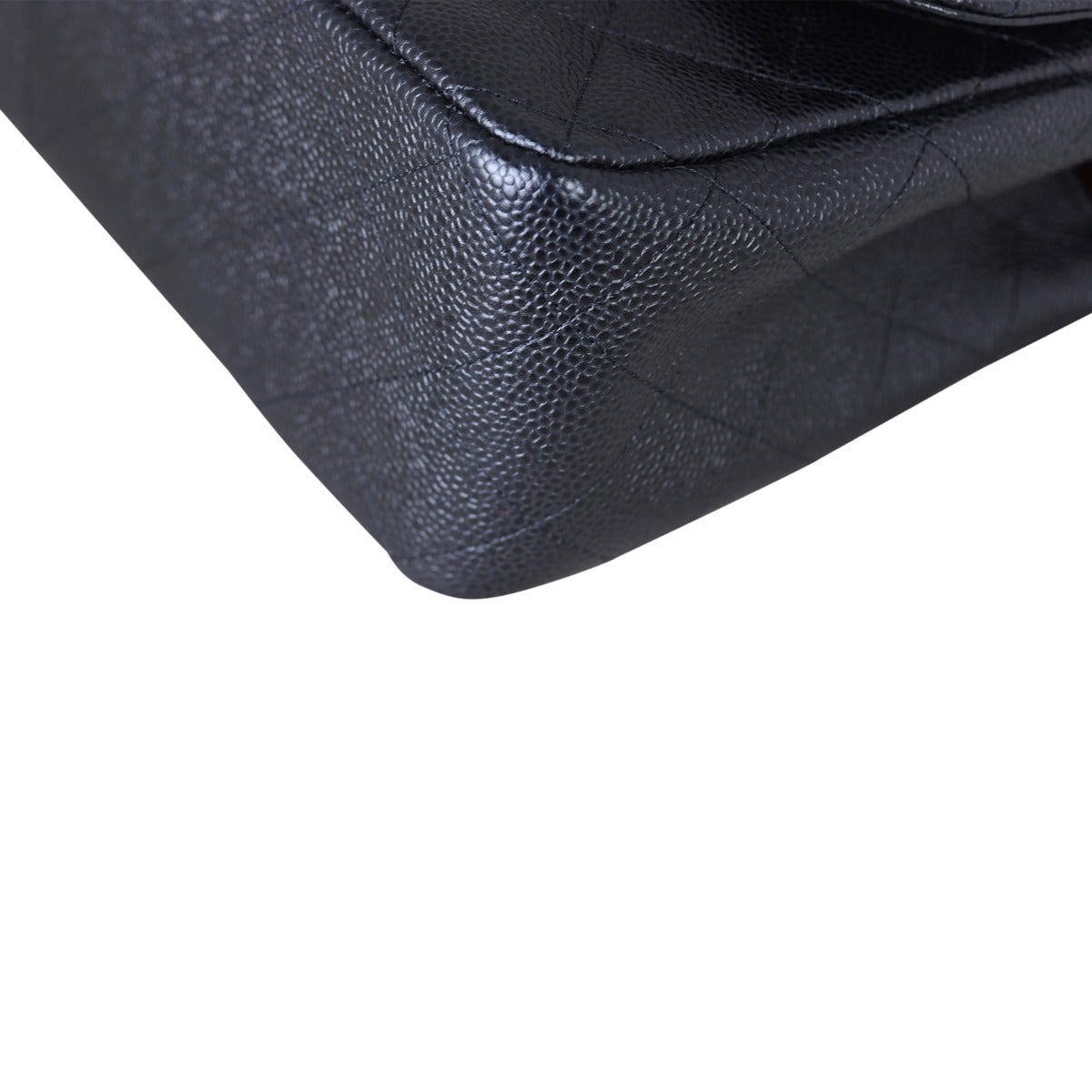 Chanel Classic Double Flap Jumbo Close Corner