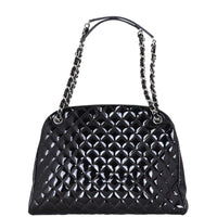 Chanel Mademoiselle Bowler Bag Patent Large Back