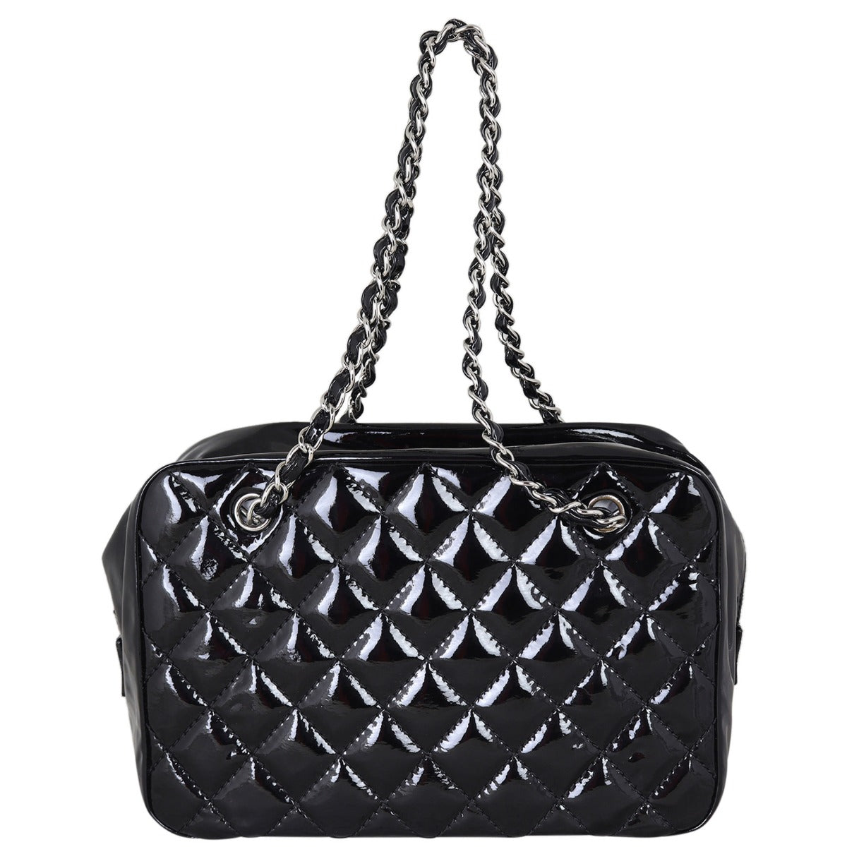 Chanel Brilliant Patent Camera Bag Large Back