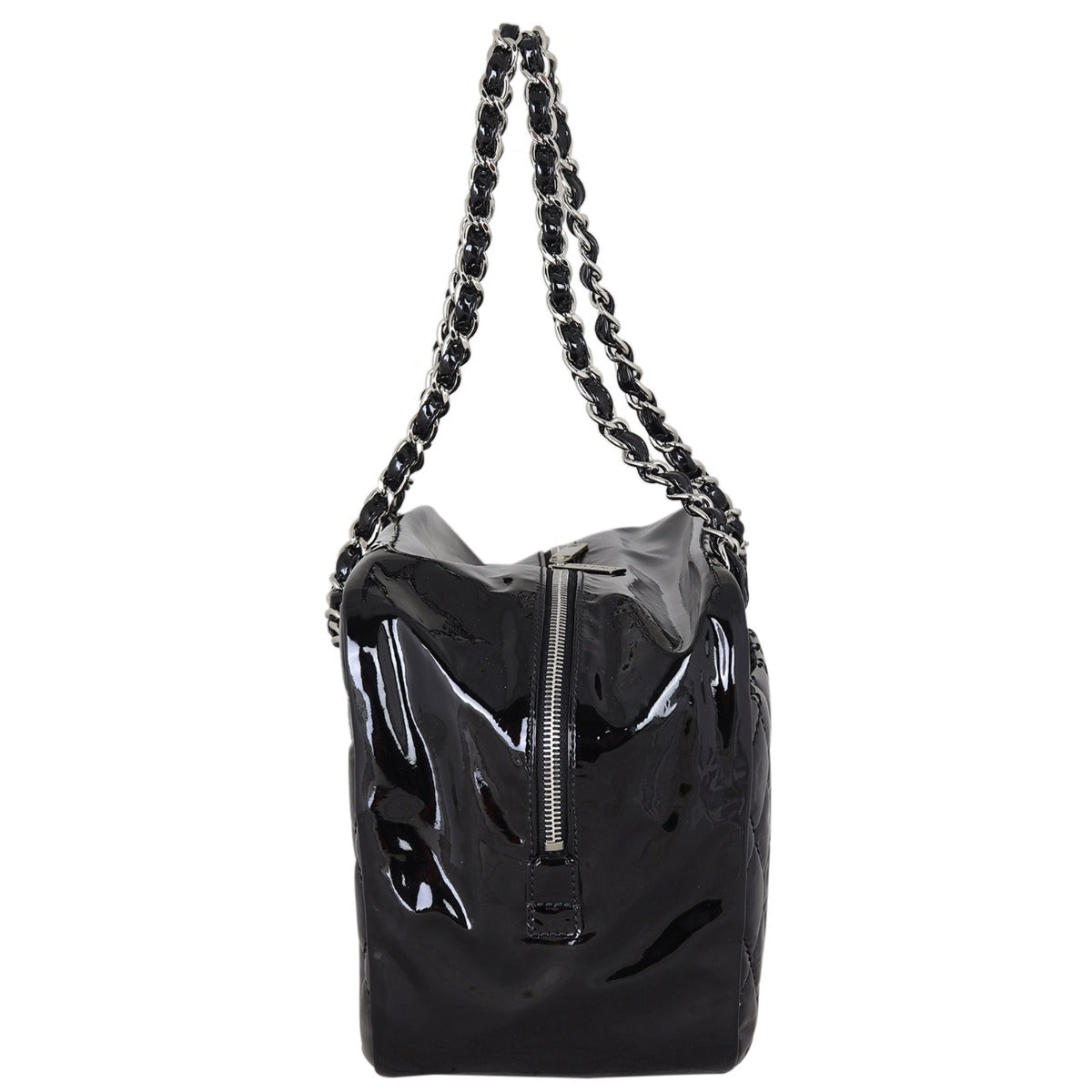 Chanel Brilliant Patent Camera Bag Large Side
