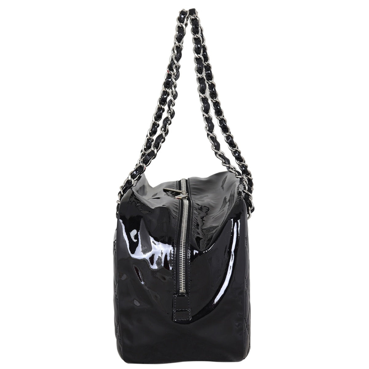 Chanel Brilliant Patent Camera Bag Large Side
