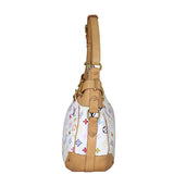 Louis Vuitton Greta Monogram White Multicolore Side