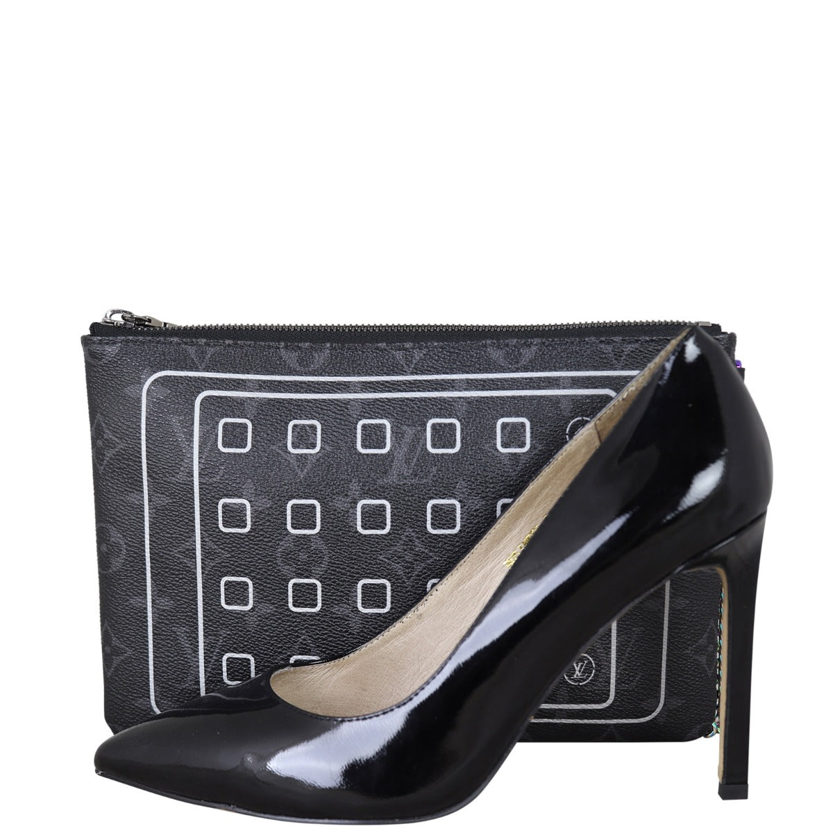 Louis Vuitton x Fragment Ipad Pouch Monogram Eclipse Shoe